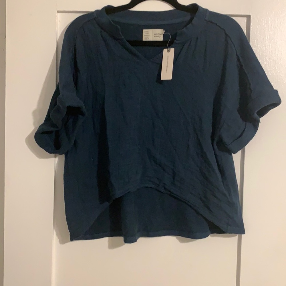 NWT Anthropologie green top